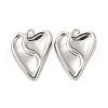 Non-Tarnish 304 Stainless Steel Pendants STAS-L022-108P-01-1