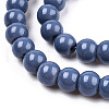 Painted Glass Bead Strands DGLA-S071-4mm-B45-2