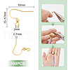 Unicraftale 100Pcs 304 Stainless Steel French Earring Hooks STAS-UN0058-79-3