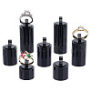 7Pcs 7 Sizes Acrylic Jewelry Finger Ring Displays Stands RDIS-WH0011-34A-1