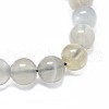 Natural Grey Moonstone Beads Strands G-F632-24-02-2