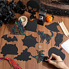 Halloween Rainbow Scratch Paper Art Pendant Decoration Kits DIY-WH20013-22-3