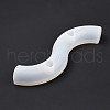DIY Wavy Line S Shape Candlestick Silicone Molds DIY-E040-01-4