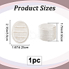 Oval Shape Velvet Rings Storage Gift Boxes CON-WH20001-06A-2