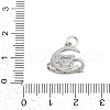 Brass Micro Pave Cubic Zirconia Pendants KK-G522-15P-3