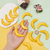 Mini Foam Imitation Banana AJEW-WH0038-19-3