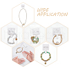 WADORN 1 Set Paper Hair Ties Display Cards AJEW-WR0002-30-7