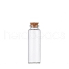 Glass Empty Wishing Bottle PW-WG17389-07-1