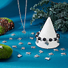 DICOSMETIC 50Pcs Tibetan Style Alloy Charms TIBE-DC0001-01-6