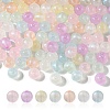 Rainbow Iridescent Plating Acrylic Beads MACR-YW0002-19C-1