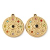Ion Plating(IP) 304 Stainless Steel Pendants STAS-I306-07B-G-1