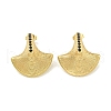 PVD Vacuum Plating 304 Stainless Steel with Rhinestone Stud Earrings for Women EJEW-G401-03G-02-2