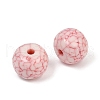 Acrylic Imitation Turquoise Beads OACR-S047-14-2