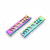 Ion Plating(IP) 201 Stainless Steel Pendants STAS-T063-170M-2