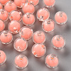 Transparent Acrylic Beads TACR-S152-15A-SS2109-1