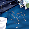 Zinc Alloy Rhinestone Hair Bands OHAR-WH20007-01A-P-4