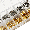 Brass Cord End KK-TA0007-60-4