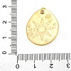 304 Stainless Steel Pendants STAS-U049-02B-06G-3