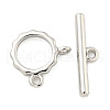 Brass Toggle Clasps KK-A223-08P-2