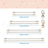 8Pcs 8 Styles White Acrylic Round Beads Bag Handles FIND-TA0001-40-3
