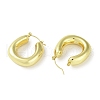Ion Plating(IP) 304 Stainless Steel Hoop Earrings for Women STAS-I304-06G-2