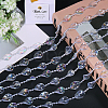 Acrylic Beads Chains CHAC-WH0001-06-4