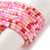 Handmade Czech Lampwork Beads Strands LAMP-L078-008C-1