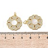 Brass Micro Pave Cubic Zirconia Pendants KK-U070-17A-G-3