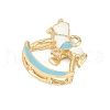 Alloy Enamel Pendants ENAM-S026-01D-G-2
