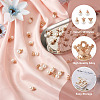 Craftdady 50Pcs 5 Styles Resin Imitation Pearl Pendants FIND-CD0001-32-13