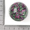 Synthetic Ruby in Zoisite Sphere Beads G-I367-07E-2