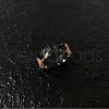 Gold Foil Resin Finger Rings WGDC7A7-03-1