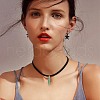 SUNNYCLUE Gemstone Pointed Pendants G-SC0001-12P-5