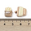 Opaque Resin Cabochons RESI-K043-03-2