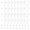 Unicraftale 100Pcs 304 Stainless Steel Earring Hooks STAS-UN0055-13-1