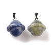 Natural Sodalite Pendants G-B041-01P-13-3