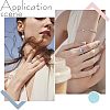 Unicraftale DIY Stainless Steel Finger Ring Making Kits DIY-UN0002-29P-7