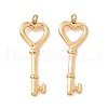 304 Stainless Steel Pendants STAS-G255-38G-1