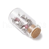 7Pcs Natural Gemstone Chip Healing Crystals Wishing Bottles AJEW-JD00018-5