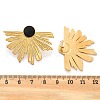 304 Stainless Steel Studs Earrings for Women EJEW-K306-32G-3