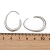 304 Stainless Steel Teardrop Dangle Earrings EJEW-S272-05P-5
