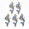 Alloy Enamel Pendants X-ENAM-N054-021A-1