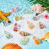 50Pcs Transparent Glass Bottle Pendants JX873A-7