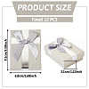 Rectangle Paper Jewelry Gift Boxes with Bowknot CON-TAC0010-89B-13