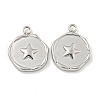 Non-Tarnish 304 Stainless Steel Pendants STAS-A099-07P-1