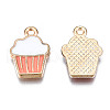 Alloy Enamel Pendants ENAM-S121-127G-2