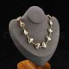 304 Stainless Steel Link Chain Necklaces NJEW-U023-04B-G-3