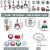 SUNNYCLUE DIY Christmas Bracelet Making Kits DIY-SC0018-84-2