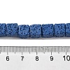 Dyed & Natural Lava Rock Beads Strands G-L435-01-8mm-21-4