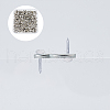 SUPERFINDINGS 50Pcs Iron Connector Charms FIND-FH0009-58-3